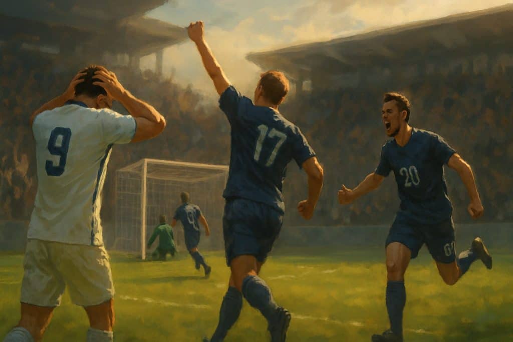 Por qué algunos partidos se “rompen” después del primer gol